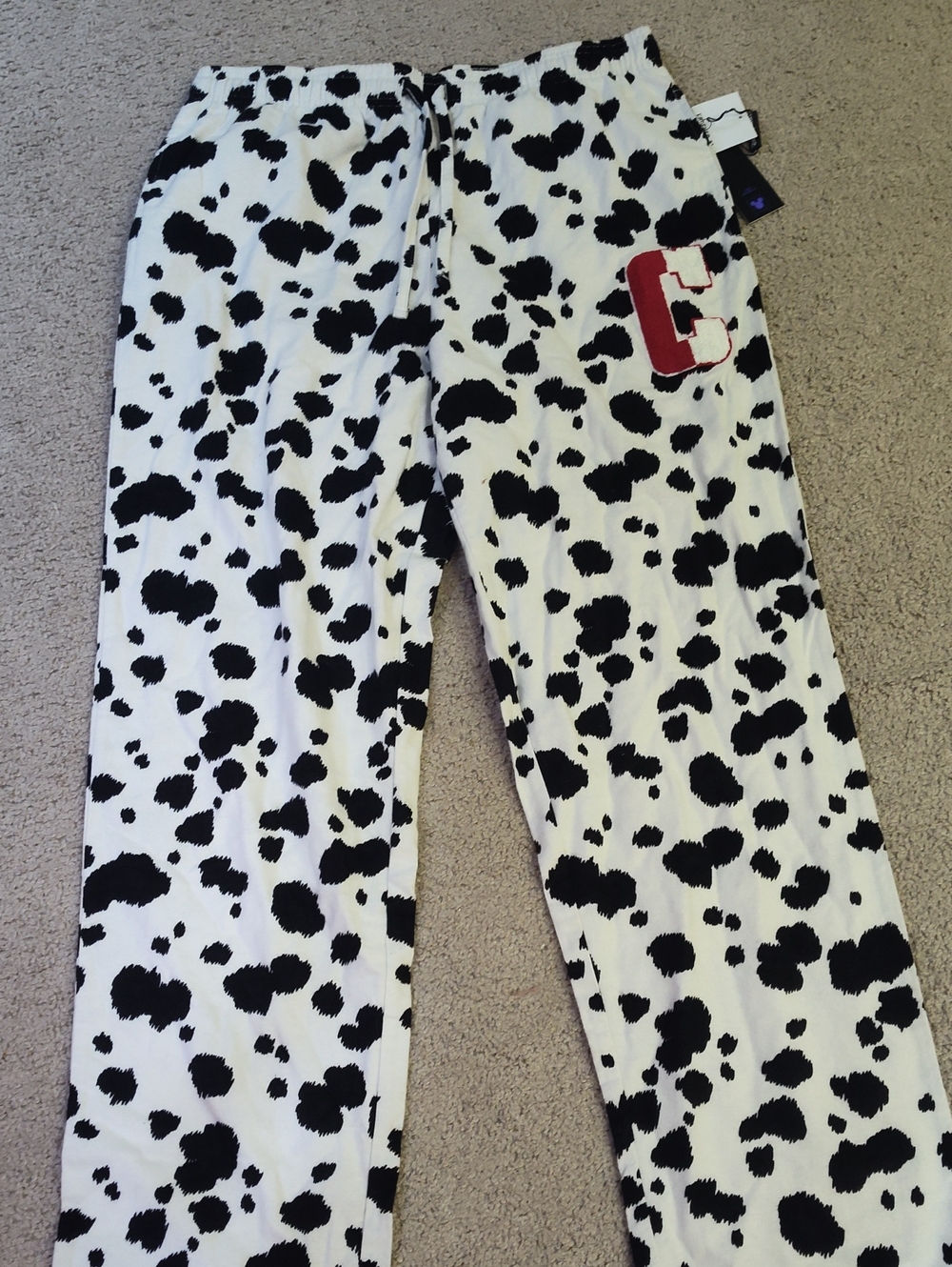 Men's Pj Pants Disney DalmationsWith C Patch Descendants